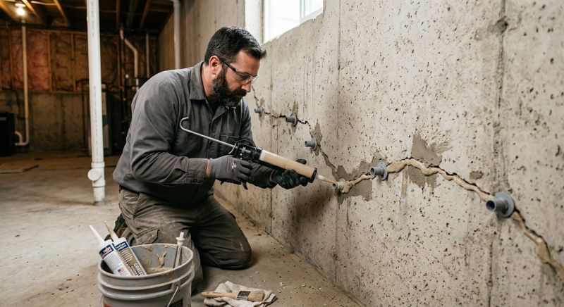 Basement Foundation Repair in Amissville, VA