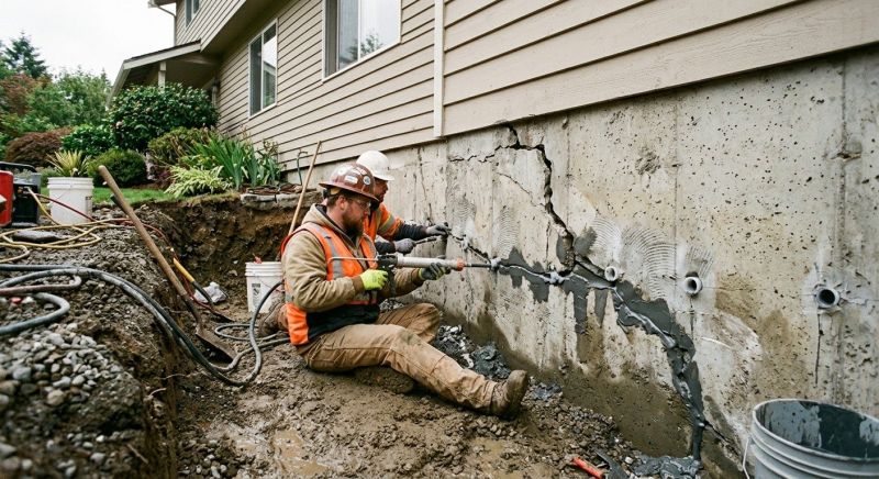 Basement Foundation Repair in Annandale, VA