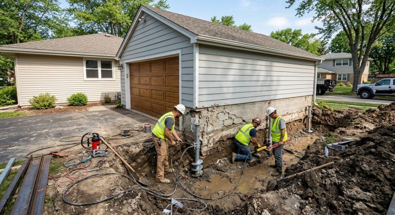 Basement Foundation Repair in Middleburg, VA