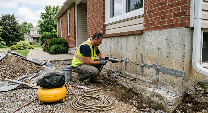 Basement Foundation Repair in Remington, VA