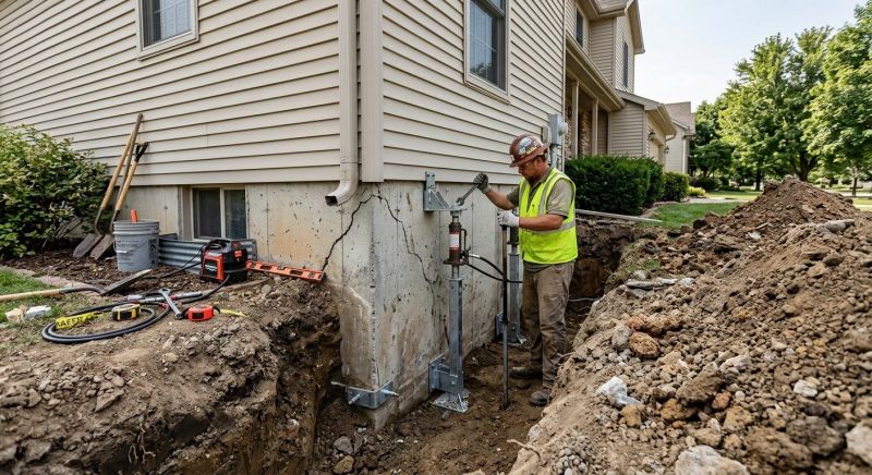 Basement Stabilization in Gainesville, VA