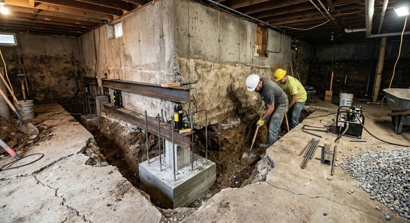 Basement Underpinning in Gainesville, VA