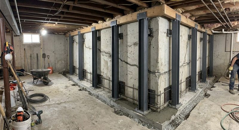 Basement Underpinning in Gainesville, VA