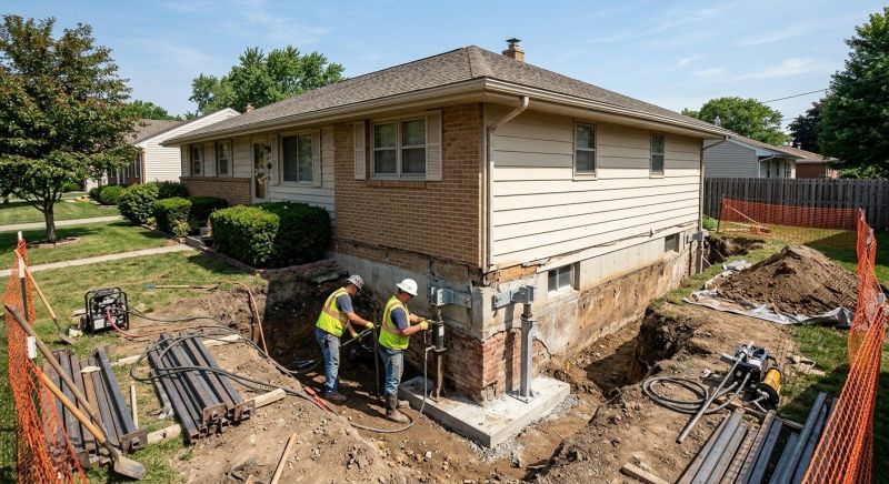 Building Foundation Repair in Aldie, VA