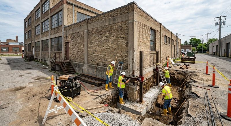 Building Foundation Repair in Bealeton, VA