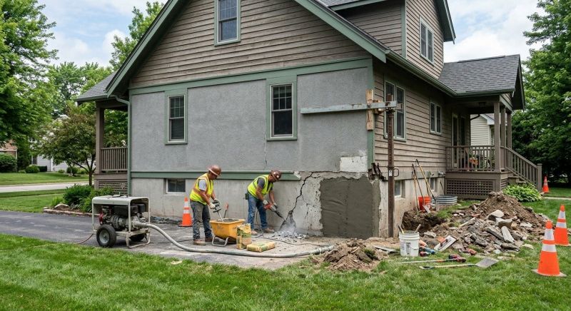 Building Foundation Repair in Catlett, VA