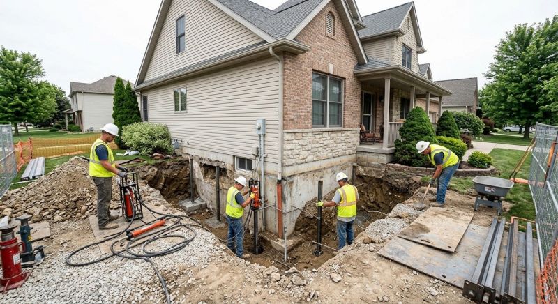 Building Foundation Repair in Catlett, VA