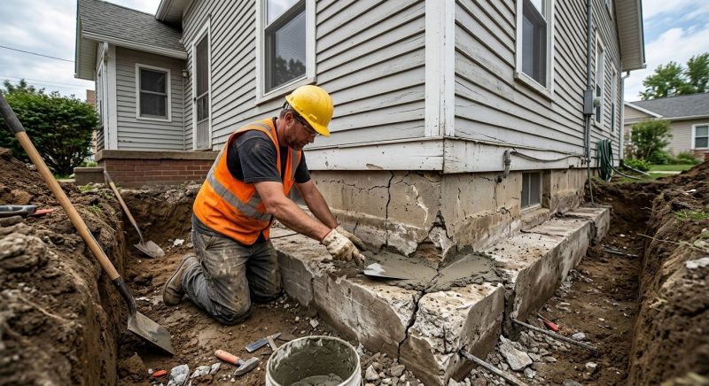 Building Foundation Repair in Remington, VA