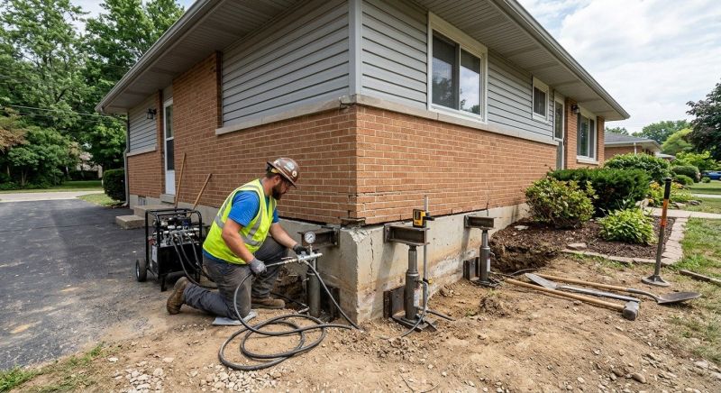 Concrete Foundation Leveling in Bristow, VA