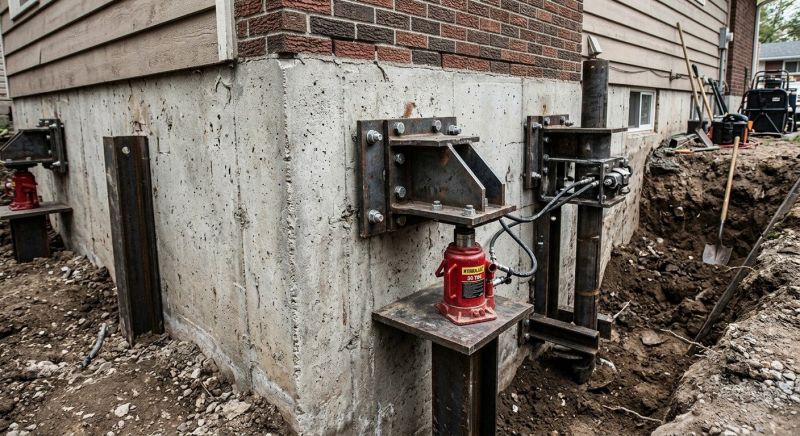 Concrete Foundation Leveling in Nokesville, VA