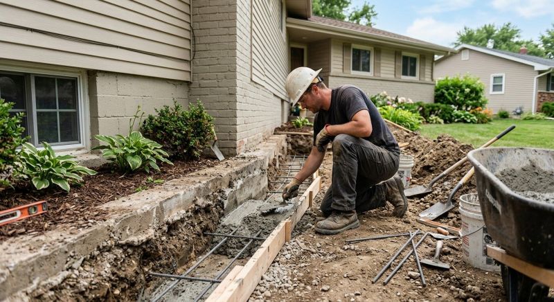 Concrete Foundation Repair in Catlett, VA