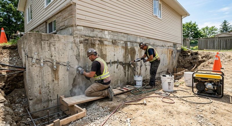 Concrete Foundation Repair in Fauquier County, VA