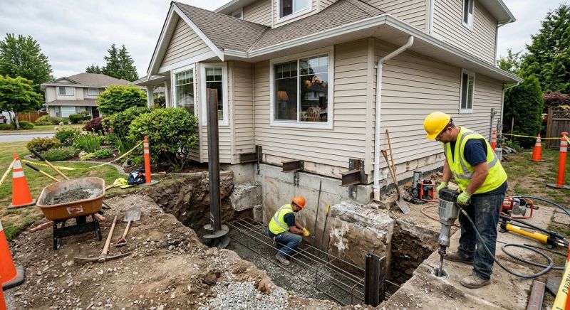Concrete Foundation Repair in Marshall, VA