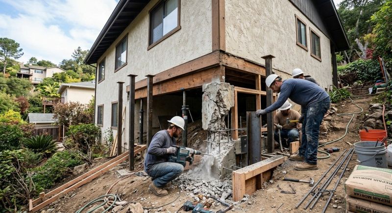 Concrete Foundation Repair in Vienna, VA