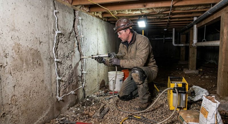 Crawl Space Leveling in Gainesville, VA