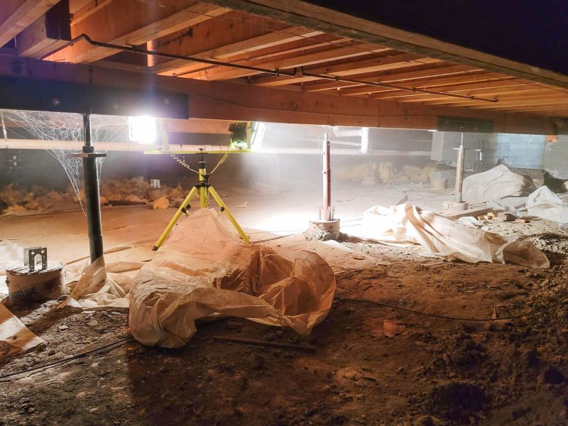 Crawl Space Leveling in Gainesville, VA