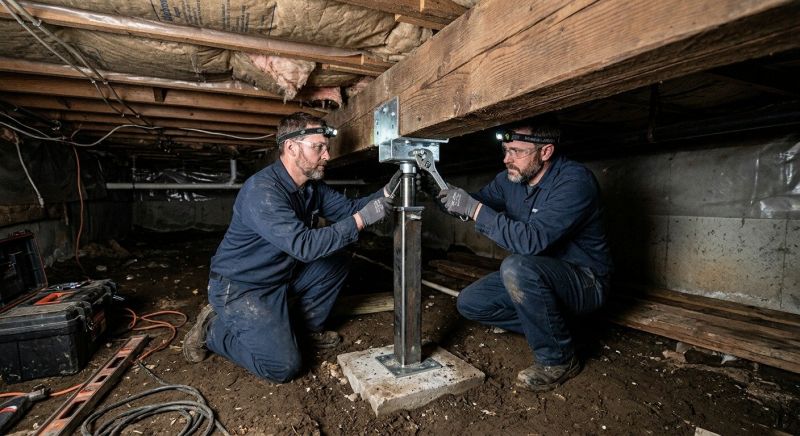 Crawlspace Foundation Repair in Bealeton, VA