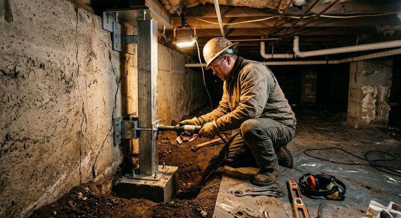 Crawlspace Foundation Repair in Woodbridge, VA
