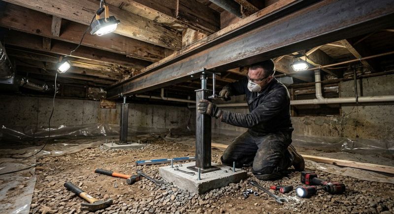 Crawlspace Structural Repair in Gainesville, VA