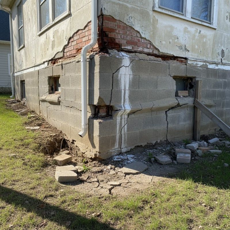 Foundation Crack Repair in Marshall, VA