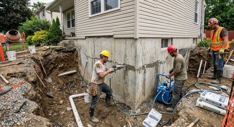 Foundation Damage Repair in Fauquier County, VA