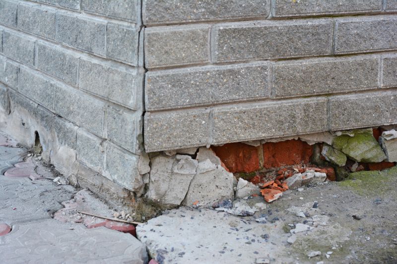 Foundation Damage Repair in Triangle, VA