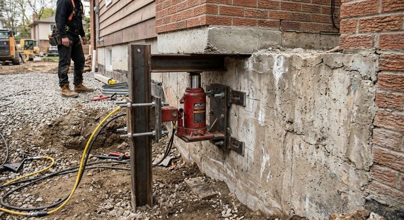 Foundation Jacking in Bristow, VA