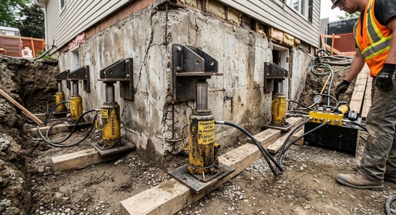 Foundation Jacking in Burke, VA