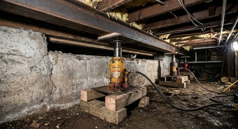 Foundation Jacking in Haymarket, VA