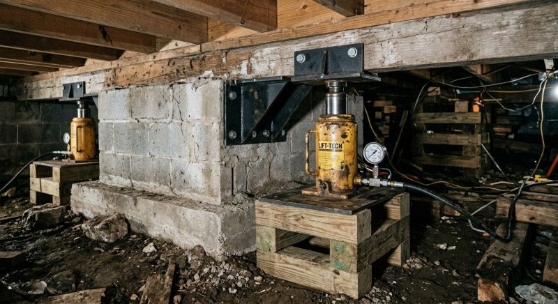 Foundation Jacking in Marshall, VA
