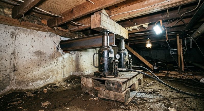 Foundation Jacking in Reston, VA