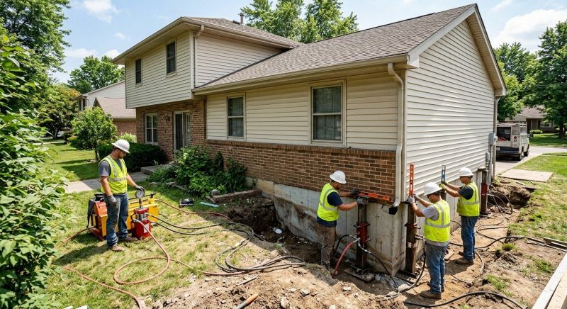 Foundation Jacking in Springfield, VA