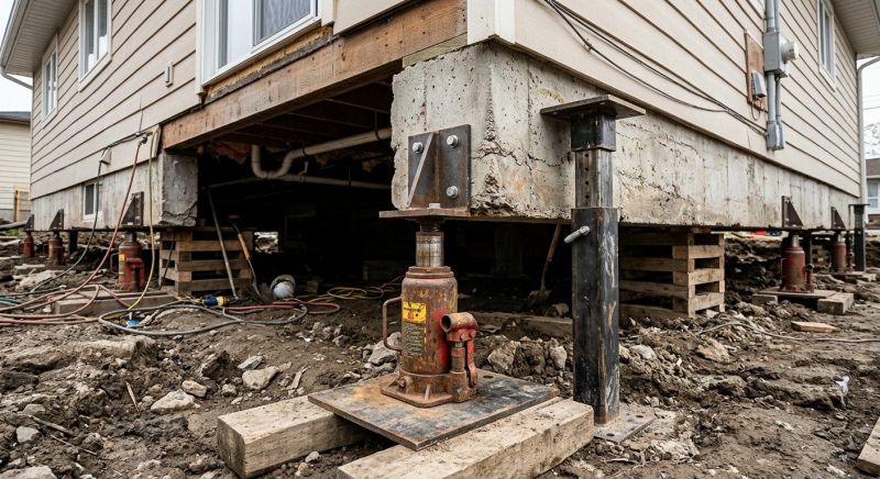 Foundation Jacking in Woodbridge, VA