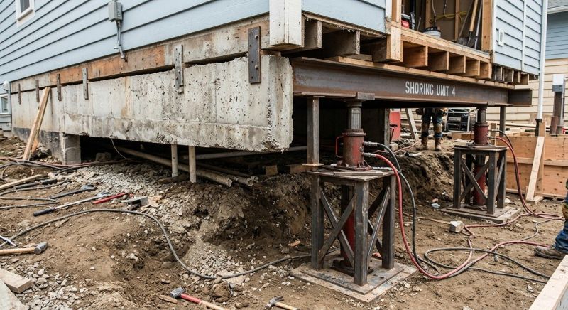 Foundation Jacking in Woodbridge, VA