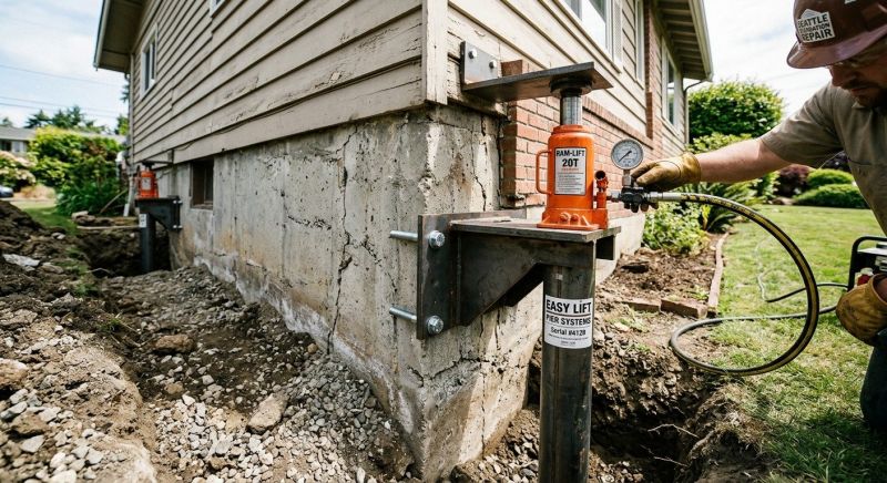 Foundation Lifting in Burke, VA