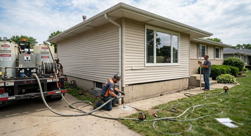 Foundation Lifting in Prince William County, VA