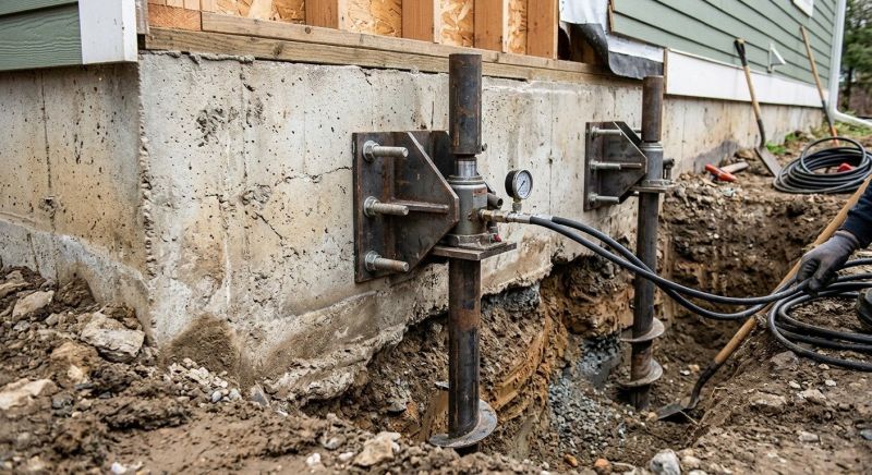 Foundation Pier Leveling in Gainesville, VA