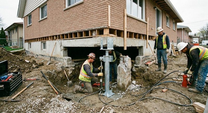 Foundation Pier Repair in Gainesville, VA