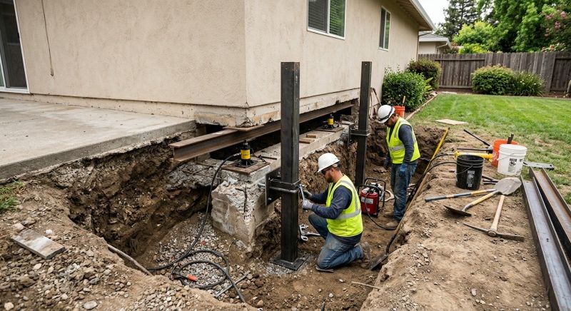 Foundation Pier Repair in Gainesville, VA