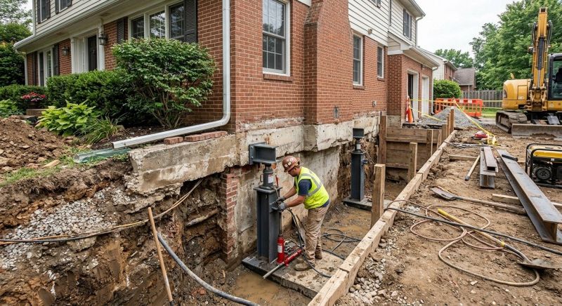 Foundation Raising in Warrenton, VA