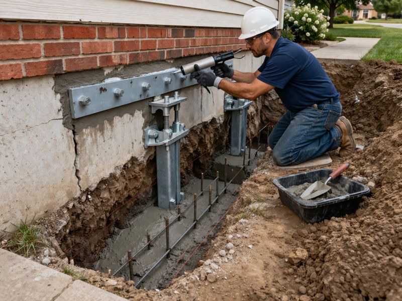 Foundation Repair in Amissville, VA