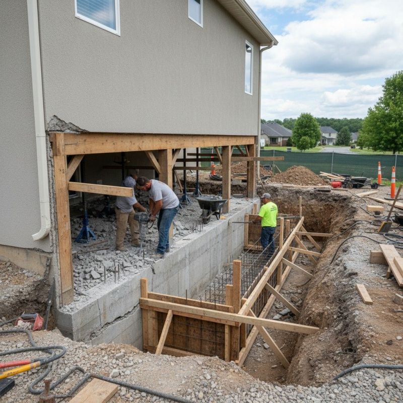 Foundation Repair in Middleburg, VA