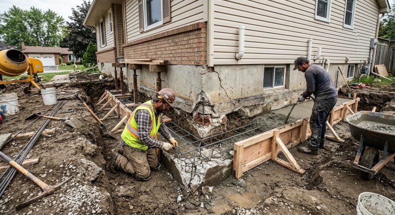 Foundation Repair in Springfield, VA