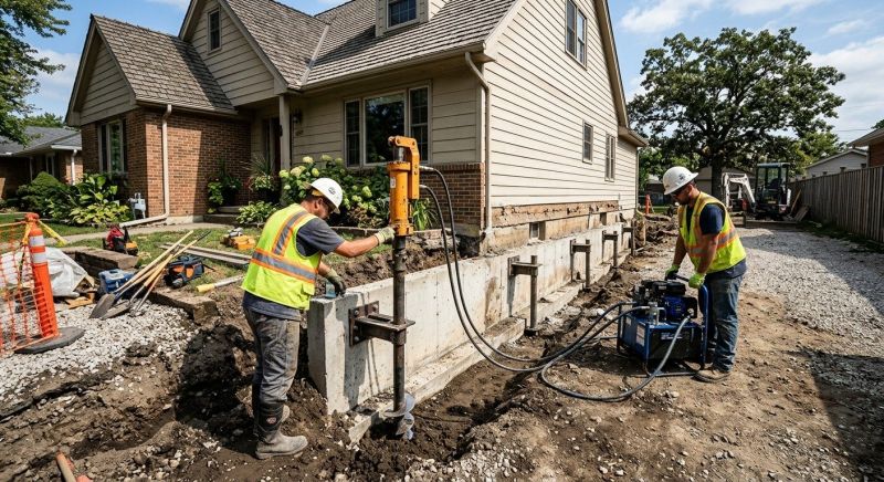 Foundation Stabilizing in Aldie, VA
