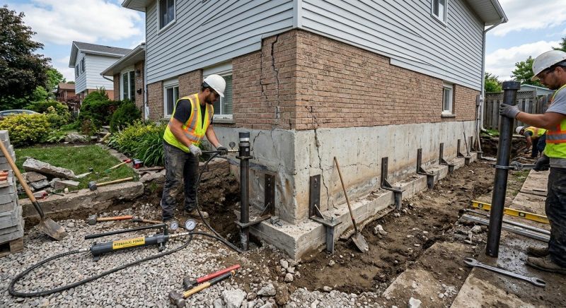Foundation Stabilizing in Annandale, VA