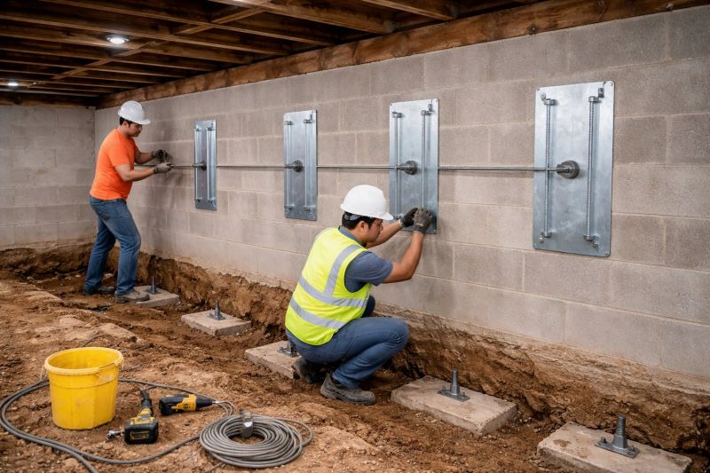 Foundation Stabilizing in Brandy Station, VA