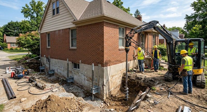 Foundation Stabilizing in Catlett, VA