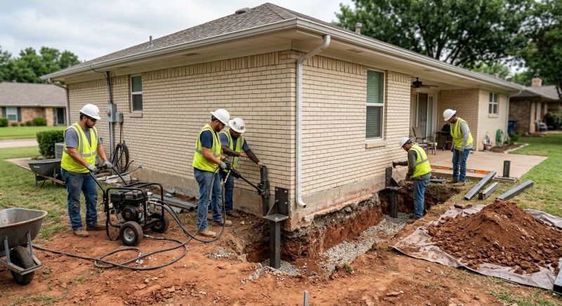 Foundation Stabilizing in Haymarket, VA