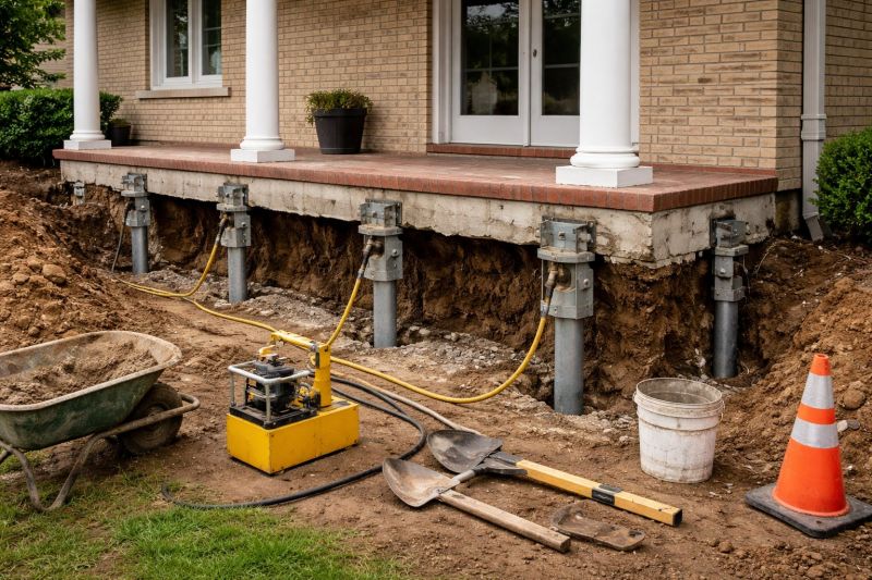 Foundation Stabilizing in Manassas, VA