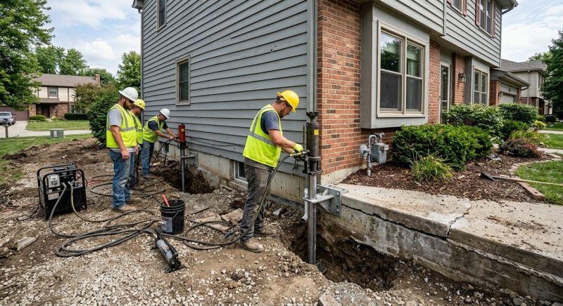 Foundation Stabilizing in Nokesville, VA